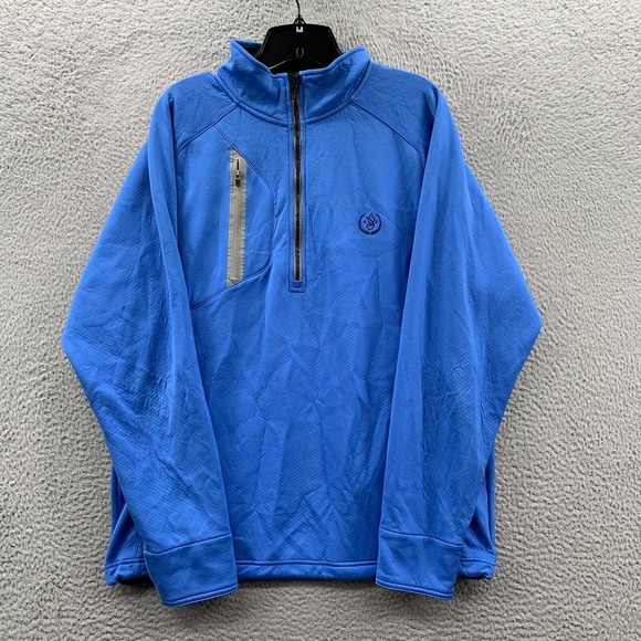 ZERO RESTRICTION Sweater Mens Medium / Large Blue* - Picture 1 of 11